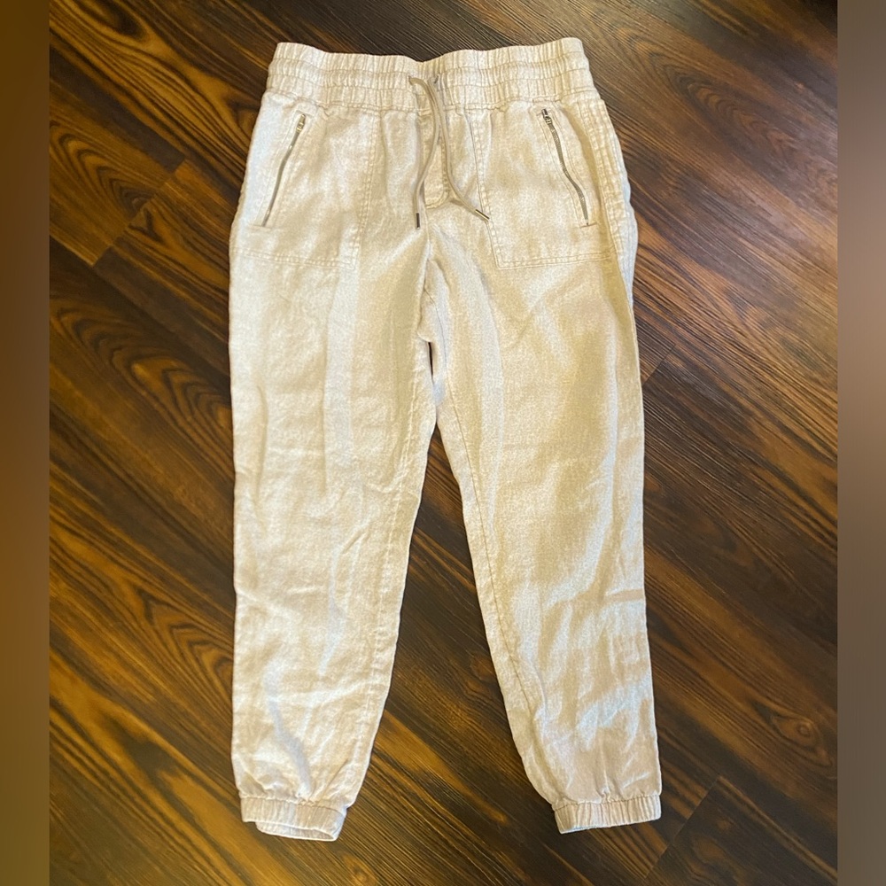 Athleta Cabo tide linen jogger